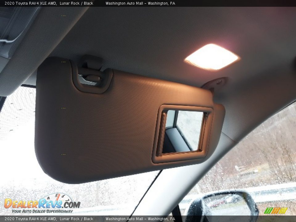 2020 Toyota RAV4 XLE AWD Lunar Rock / Black Photo #24