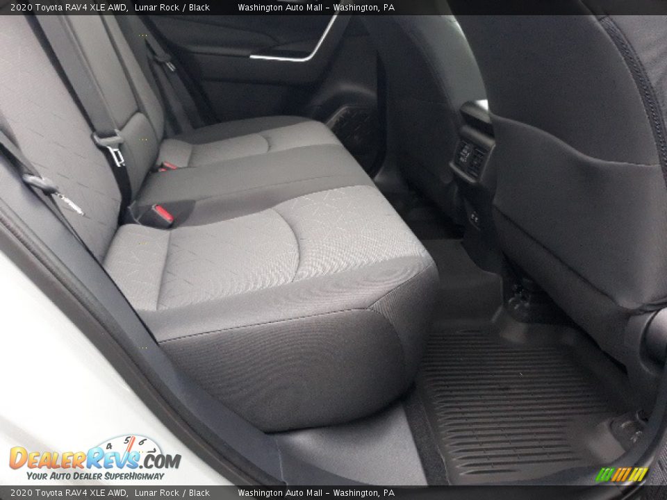 2020 Toyota RAV4 XLE AWD Lunar Rock / Black Photo #35