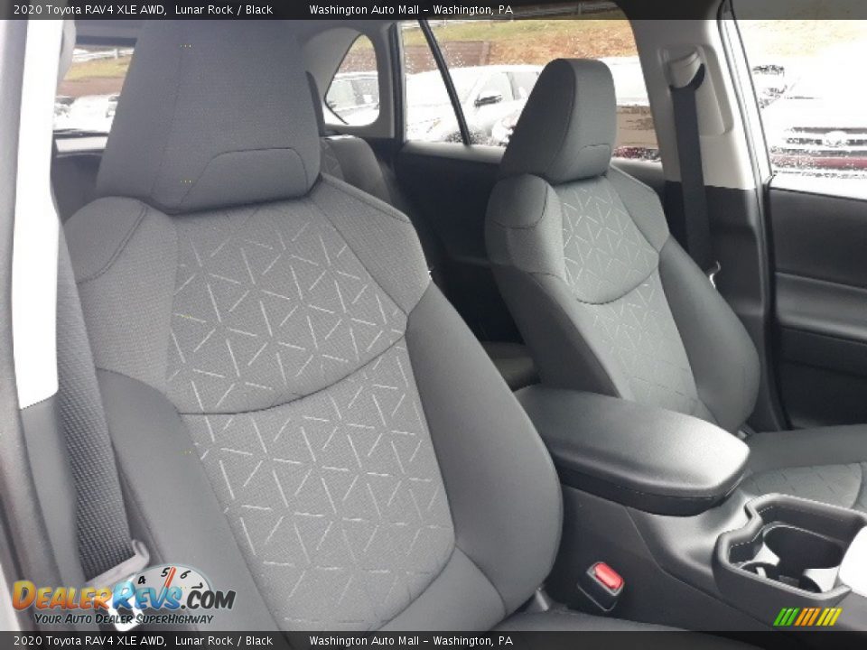 2020 Toyota RAV4 XLE AWD Lunar Rock / Black Photo #36
