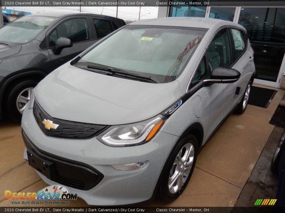 2020 Chevrolet Bolt EV LT Slate Gray Metallic / Dark Galvanized/­Sky Cool Gray Photo #1