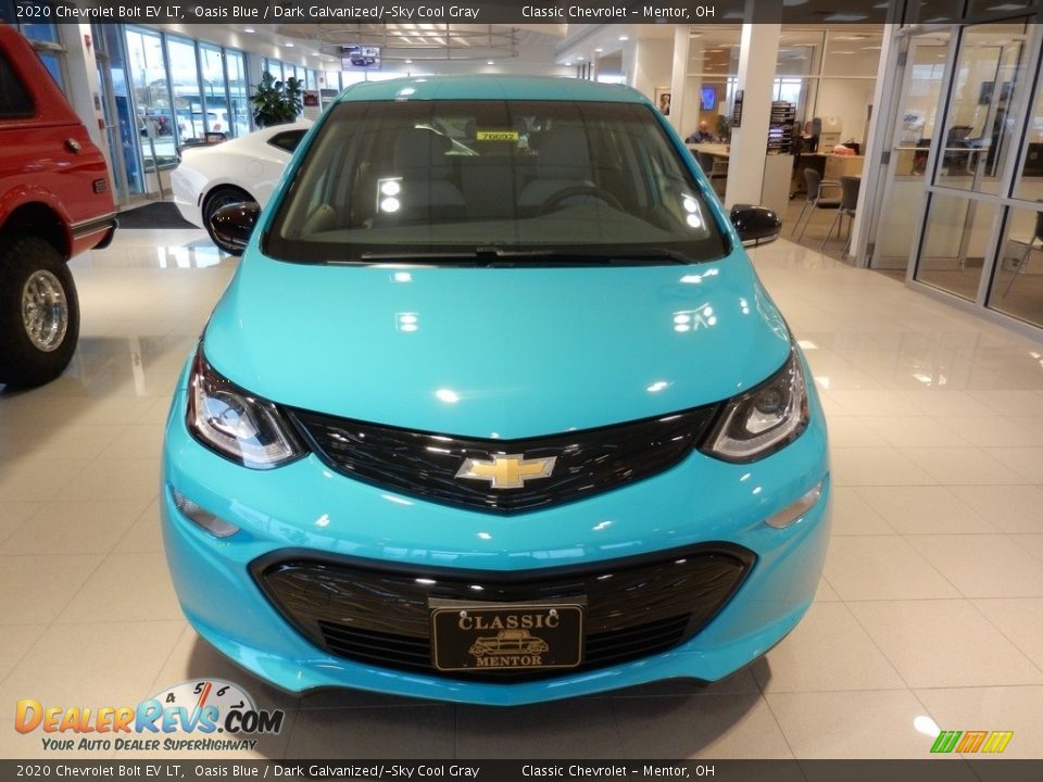 Oasis Blue 2020 Chevrolet Bolt EV LT Photo #2