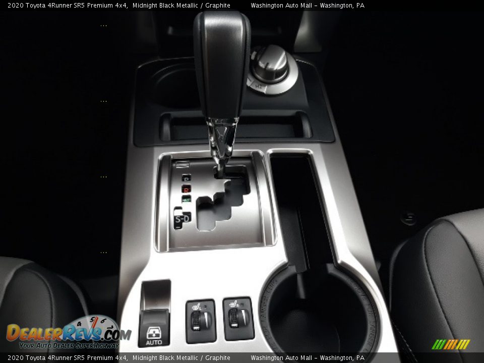 2020 Toyota 4Runner SR5 Premium 4x4 Midnight Black Metallic / Graphite Photo #19