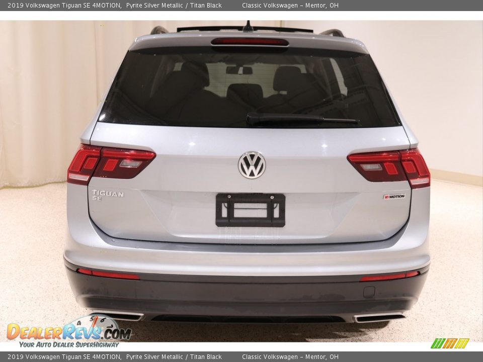 2019 Volkswagen Tiguan SE 4MOTION Pyrite Silver Metallic / Titan Black Photo #19