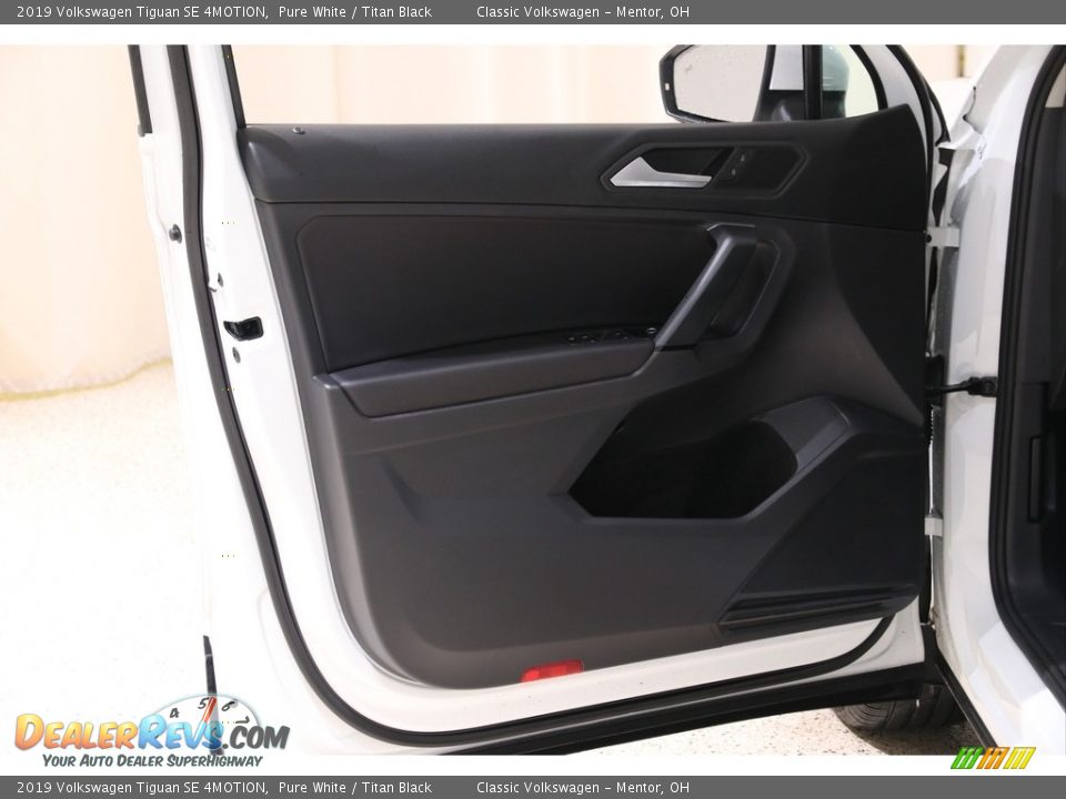 2019 Volkswagen Tiguan SE 4MOTION Pure White / Titan Black Photo #4