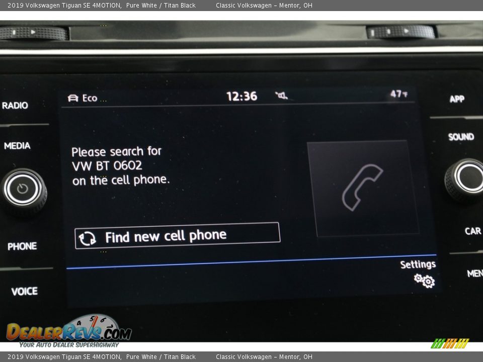 2019 Volkswagen Tiguan SE 4MOTION Pure White / Titan Black Photo #11