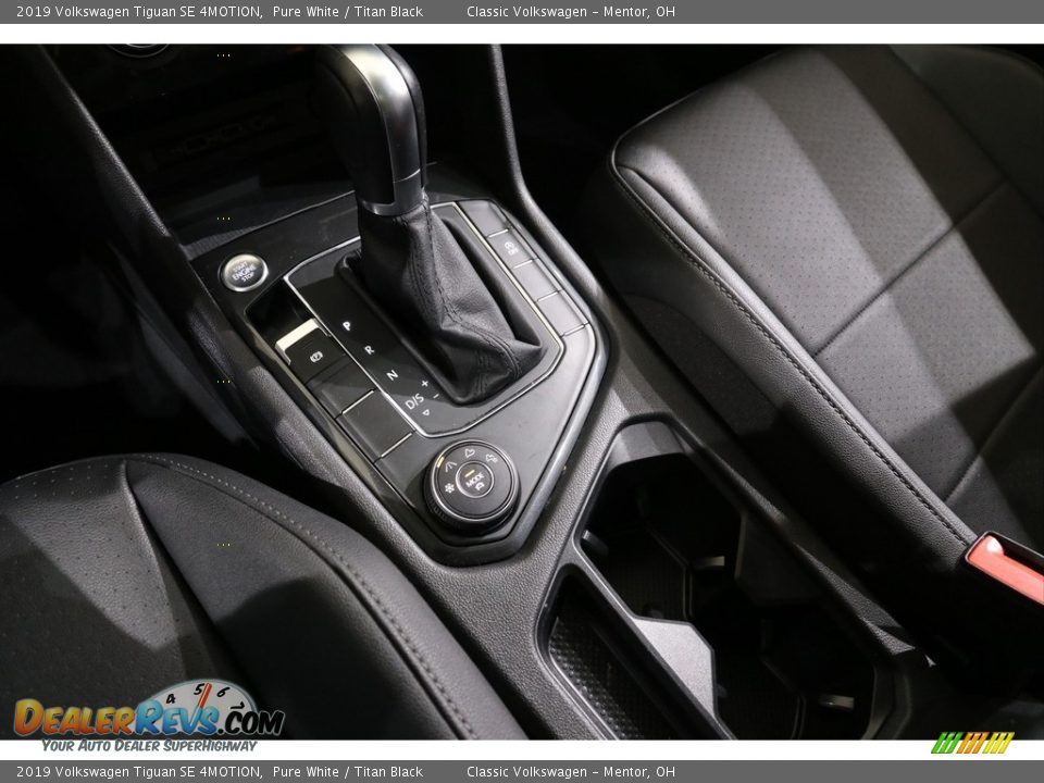 2019 Volkswagen Tiguan SE 4MOTION Pure White / Titan Black Photo #12