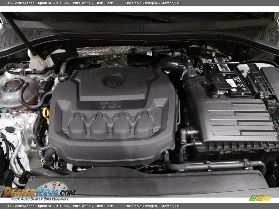 2019 Volkswagen Tiguan SE 4MOTION Pure White / Titan Black Photo #17