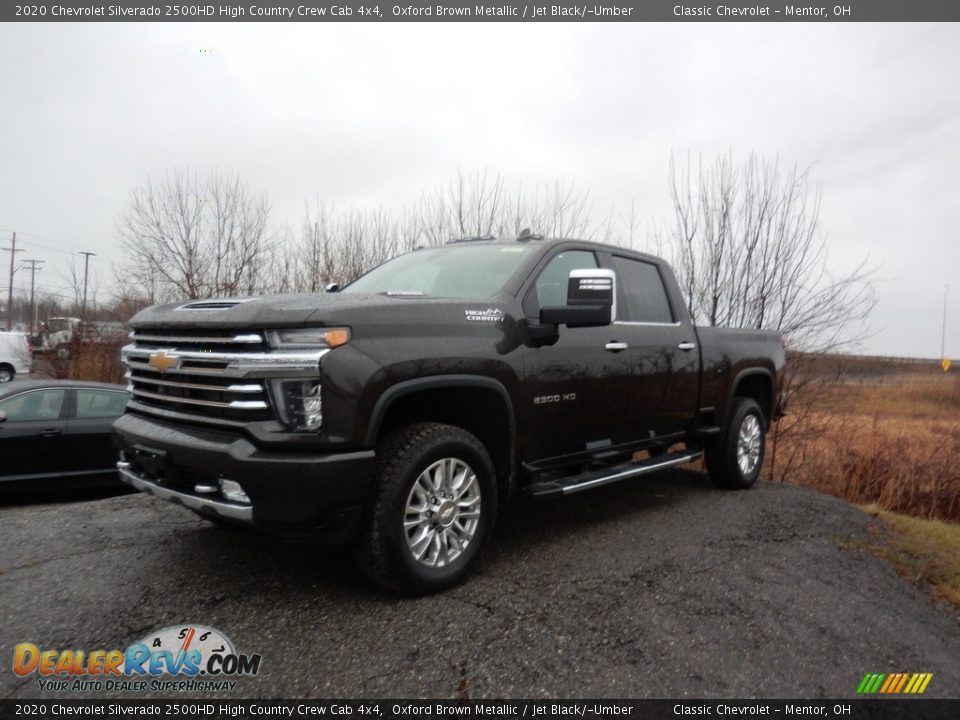 2020 Chevrolet Silverado 2500HD High Country Crew Cab 4x4 Oxford Brown Metallic / Jet Black/­Umber Photo #1