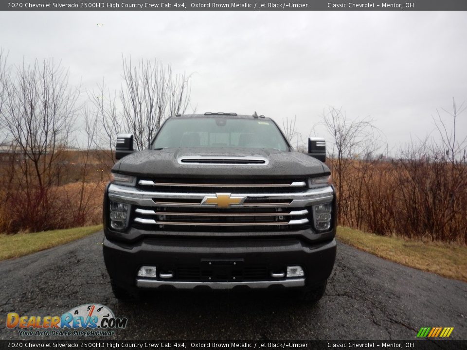 2020 Chevrolet Silverado 2500HD High Country Crew Cab 4x4 Oxford Brown Metallic / Jet Black/­Umber Photo #2