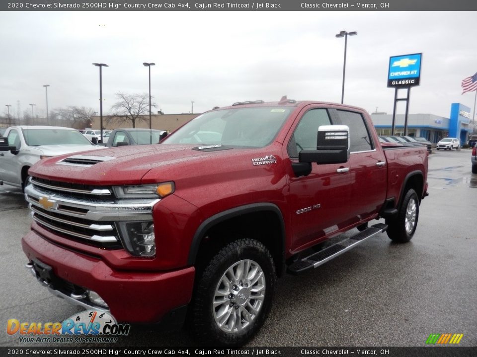 2020 Chevrolet Silverado 2500HD High Country Crew Cab 4x4 Cajun Red Tintcoat / Jet Black Photo #1