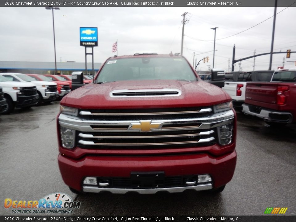 2020 Chevrolet Silverado 2500HD High Country Crew Cab 4x4 Cajun Red Tintcoat / Jet Black Photo #2