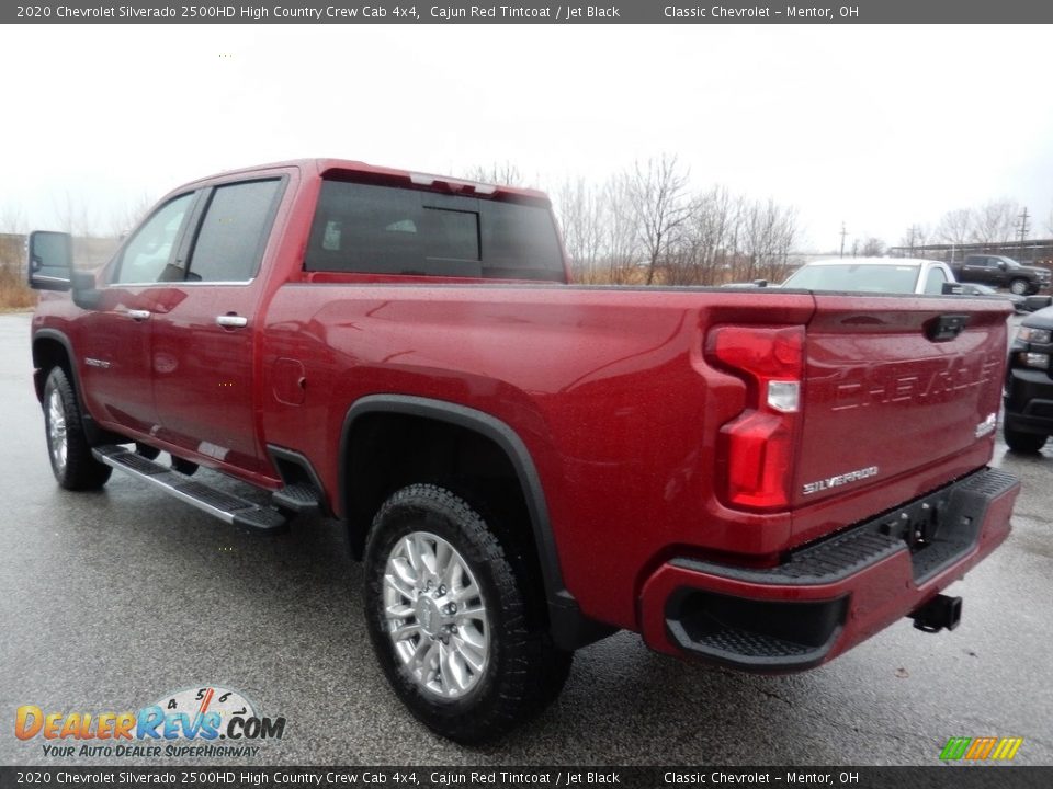 2020 Chevrolet Silverado 2500HD High Country Crew Cab 4x4 Cajun Red Tintcoat / Jet Black Photo #5