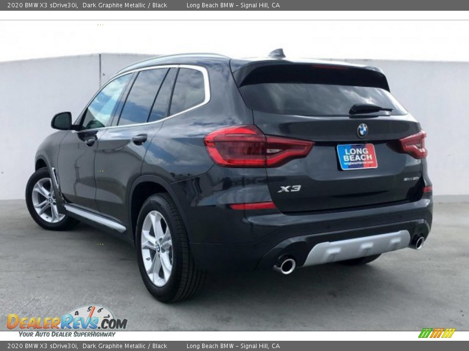 2020 BMW X3 sDrive30i Dark Graphite Metallic / Black Photo #2