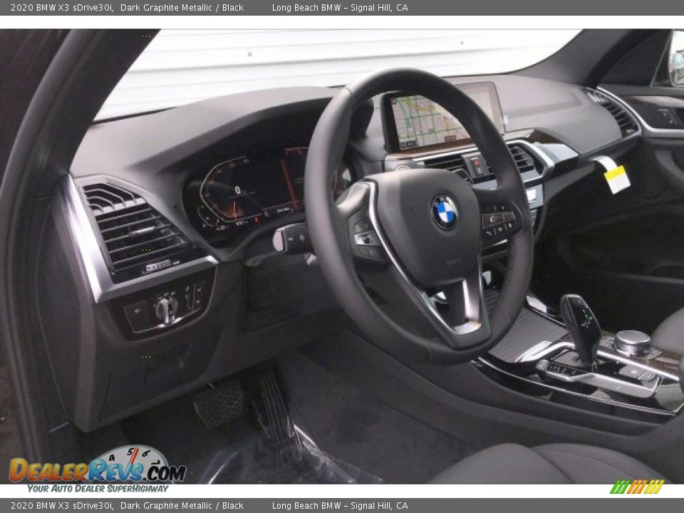 2020 BMW X3 sDrive30i Dark Graphite Metallic / Black Photo #4
