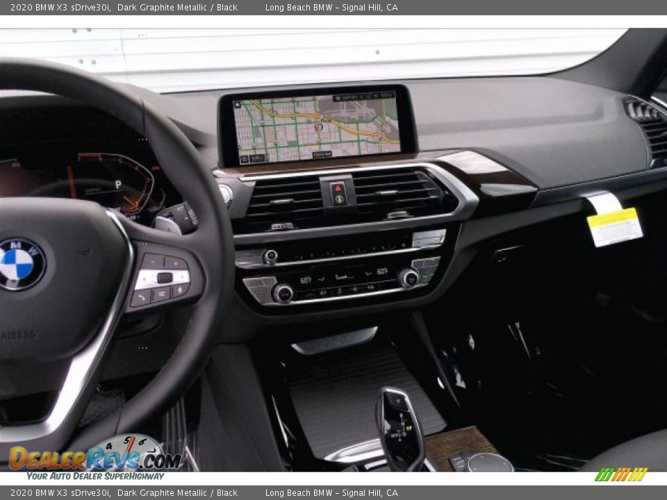 2020 BMW X3 sDrive30i Dark Graphite Metallic / Black Photo #5