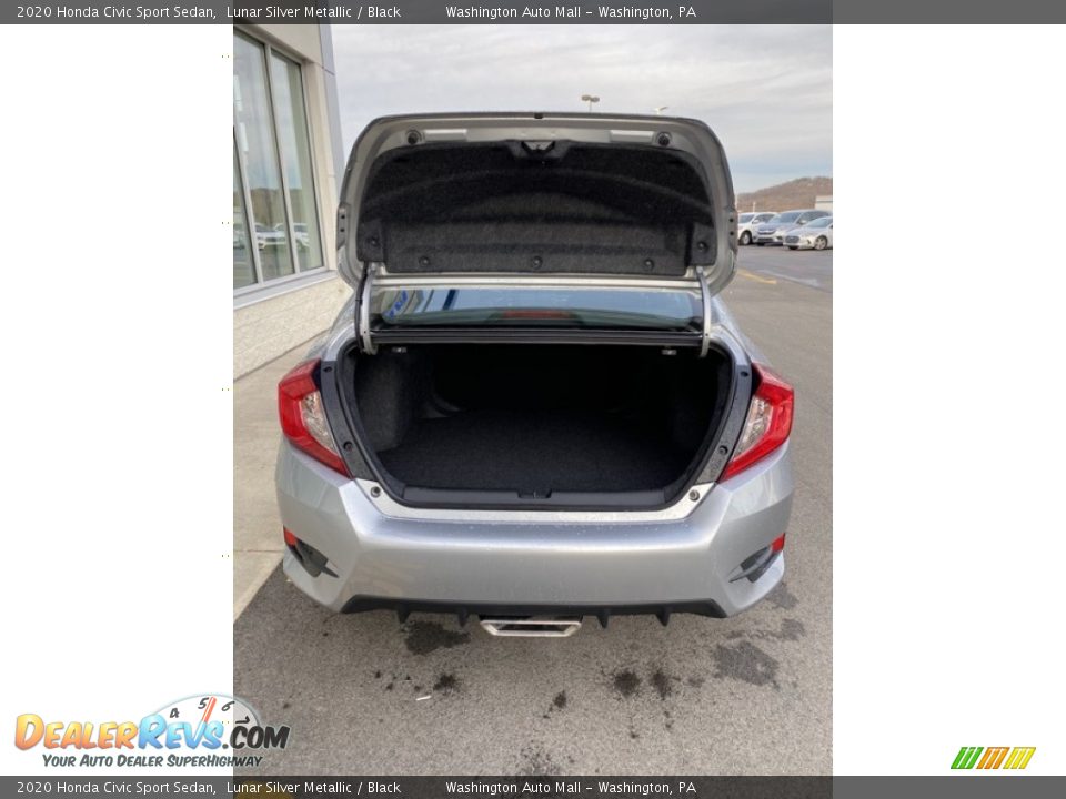 2020 Honda Civic Sport Sedan Lunar Silver Metallic / Black Photo #20