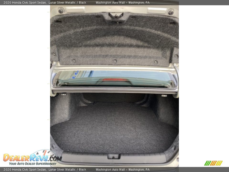 2020 Honda Civic Sport Sedan Lunar Silver Metallic / Black Photo #21