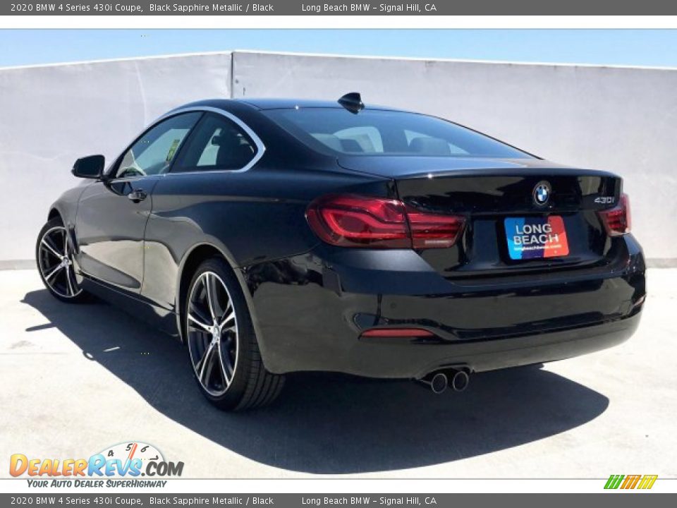 2020 BMW 4 Series 430i Coupe Black Sapphire Metallic / Black Photo #2