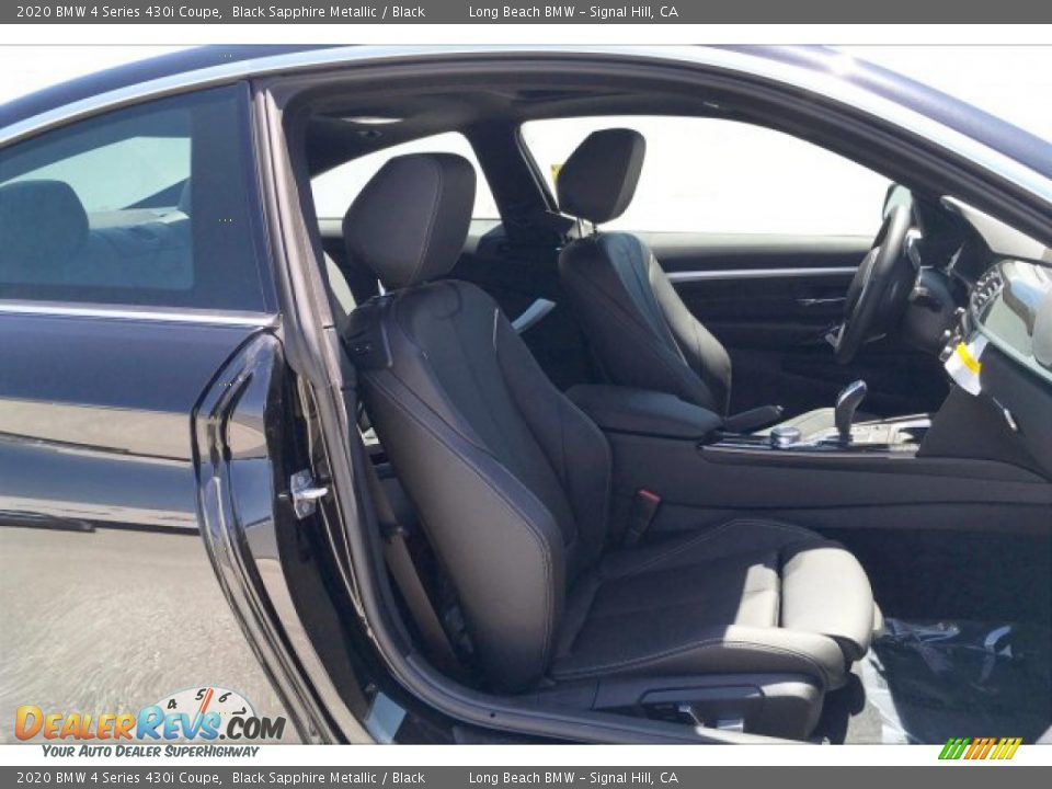 2020 BMW 4 Series 430i Coupe Black Sapphire Metallic / Black Photo #7