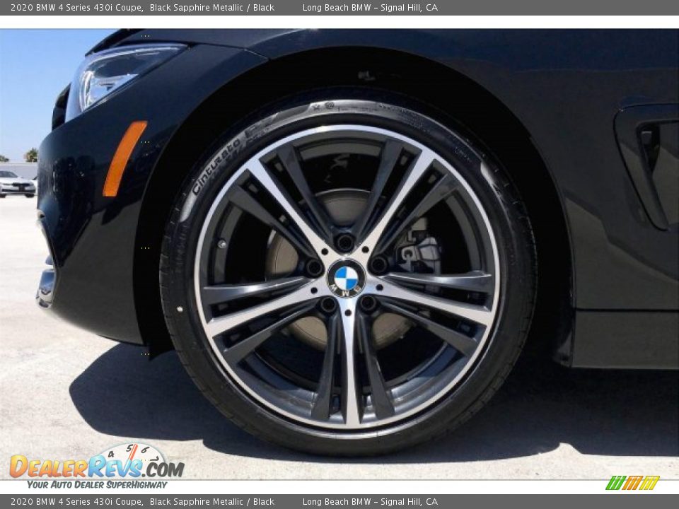 2020 BMW 4 Series 430i Coupe Black Sapphire Metallic / Black Photo #9