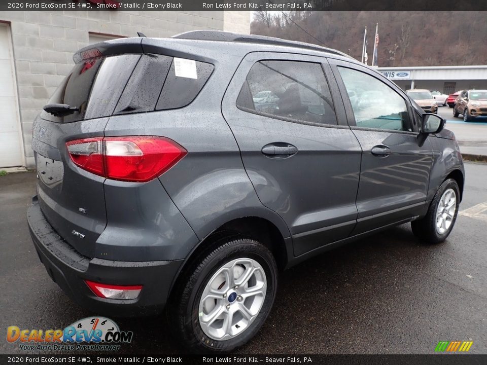 2020 Ford EcoSport SE 4WD Smoke Metallic / Ebony Black Photo #2