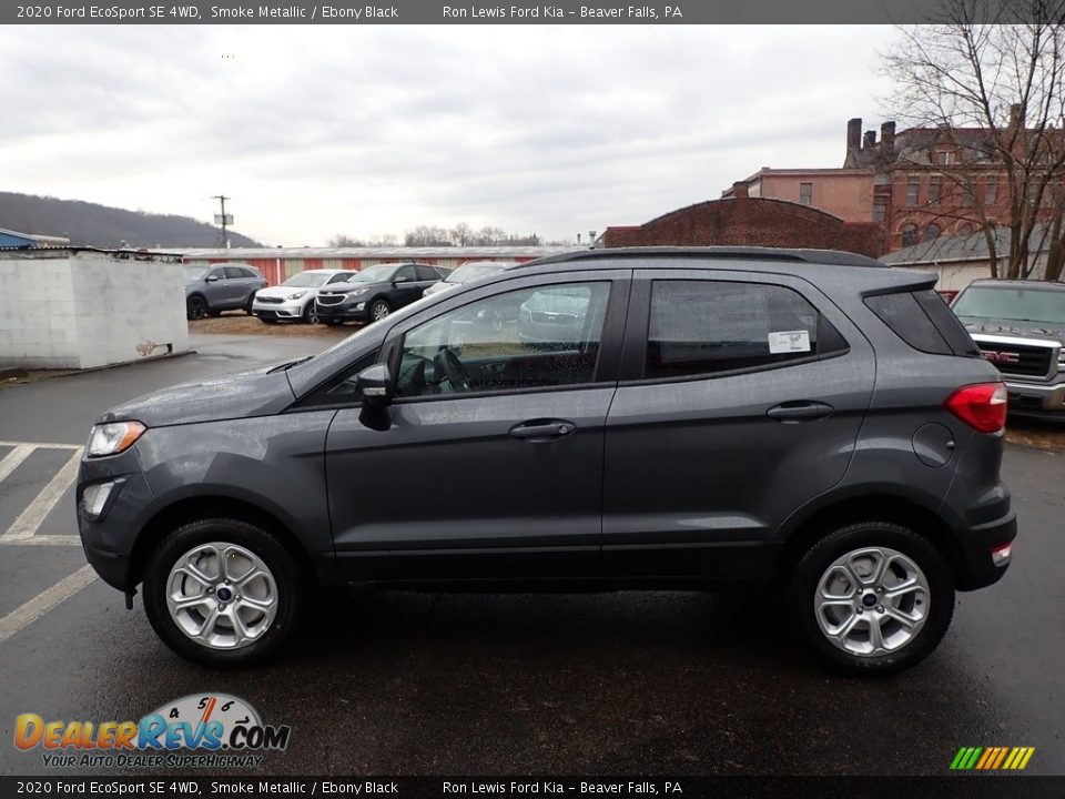 2020 Ford EcoSport SE 4WD Smoke Metallic / Ebony Black Photo #6