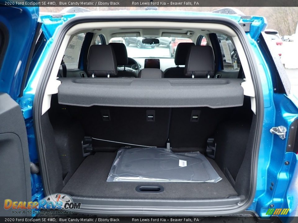 2020 Ford EcoSport SE 4WD Blue Candy Metallic / Ebony Black Photo #3