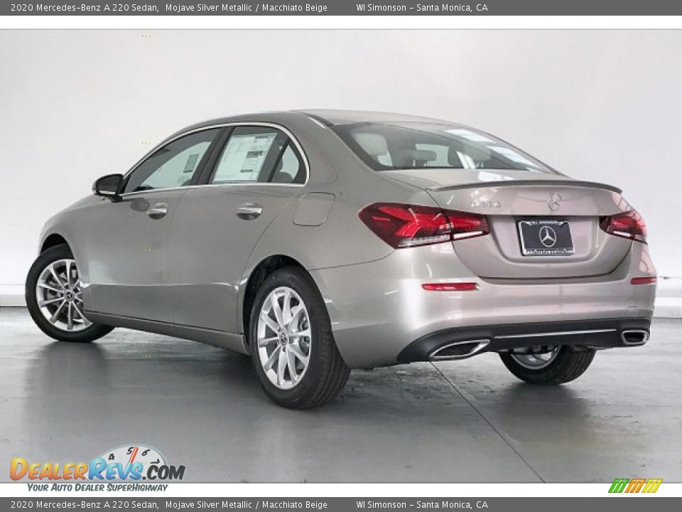 2020 Mercedes-Benz A 220 Sedan Mojave Silver Metallic / Macchiato Beige Photo #2