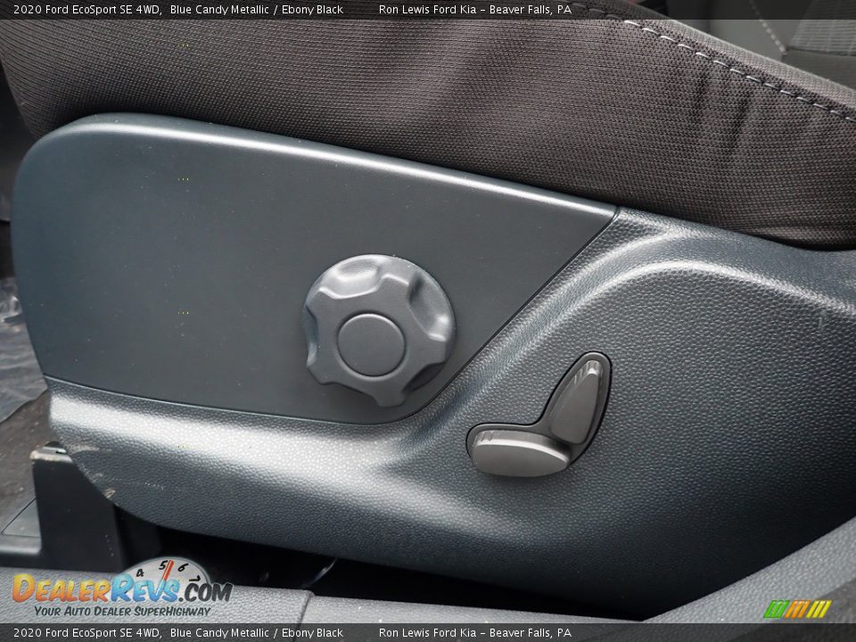 2020 Ford EcoSport SE 4WD Blue Candy Metallic / Ebony Black Photo #12