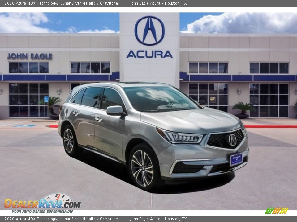 2020 Acura MDX Technology Lunar Silver Metallic / Graystone Photo #1