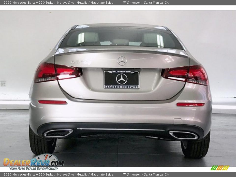 2020 Mercedes-Benz A 220 Sedan Mojave Silver Metallic / Macchiato Beige Photo #3