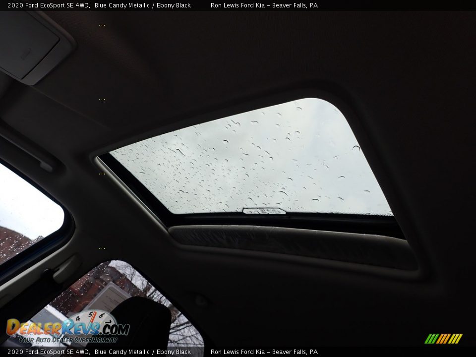 2020 Ford EcoSport SE 4WD Blue Candy Metallic / Ebony Black Photo #13