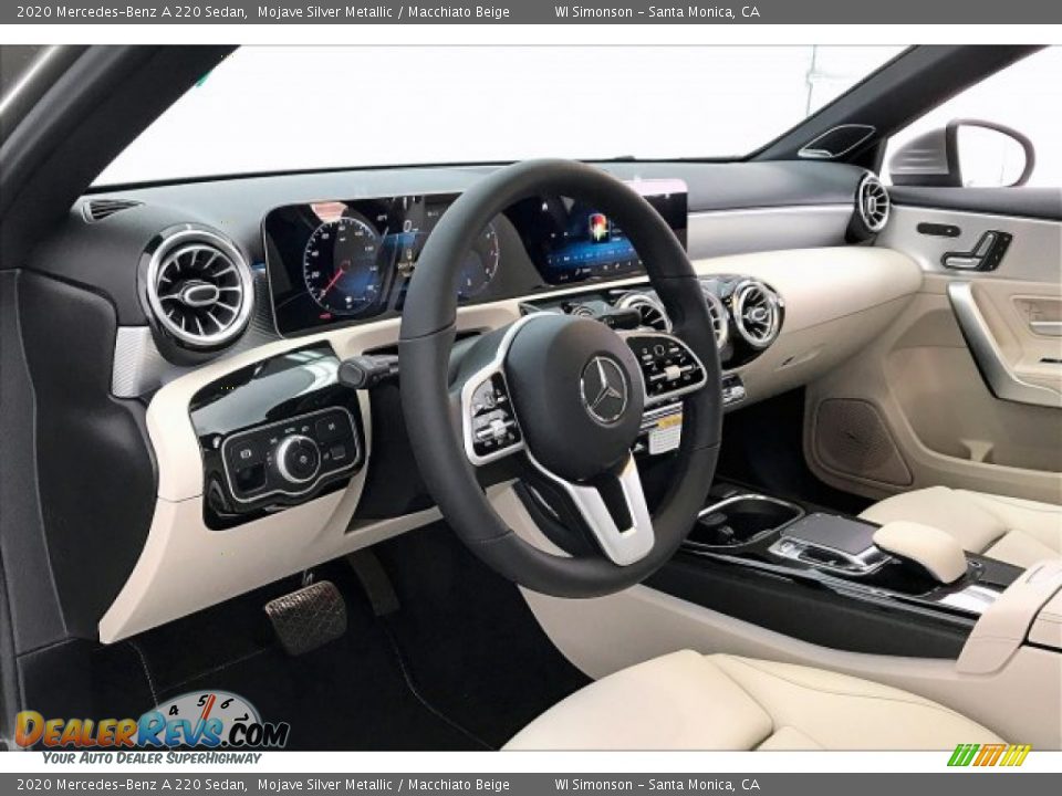 2020 Mercedes-Benz A 220 Sedan Mojave Silver Metallic / Macchiato Beige Photo #4
