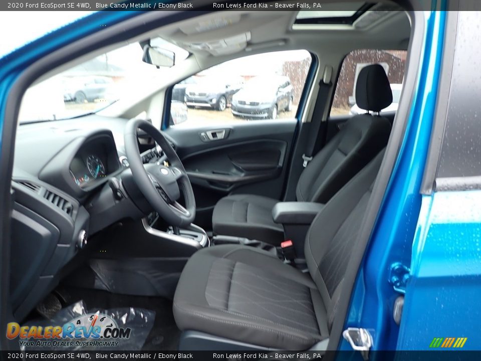 2020 Ford EcoSport SE 4WD Blue Candy Metallic / Ebony Black Photo #14
