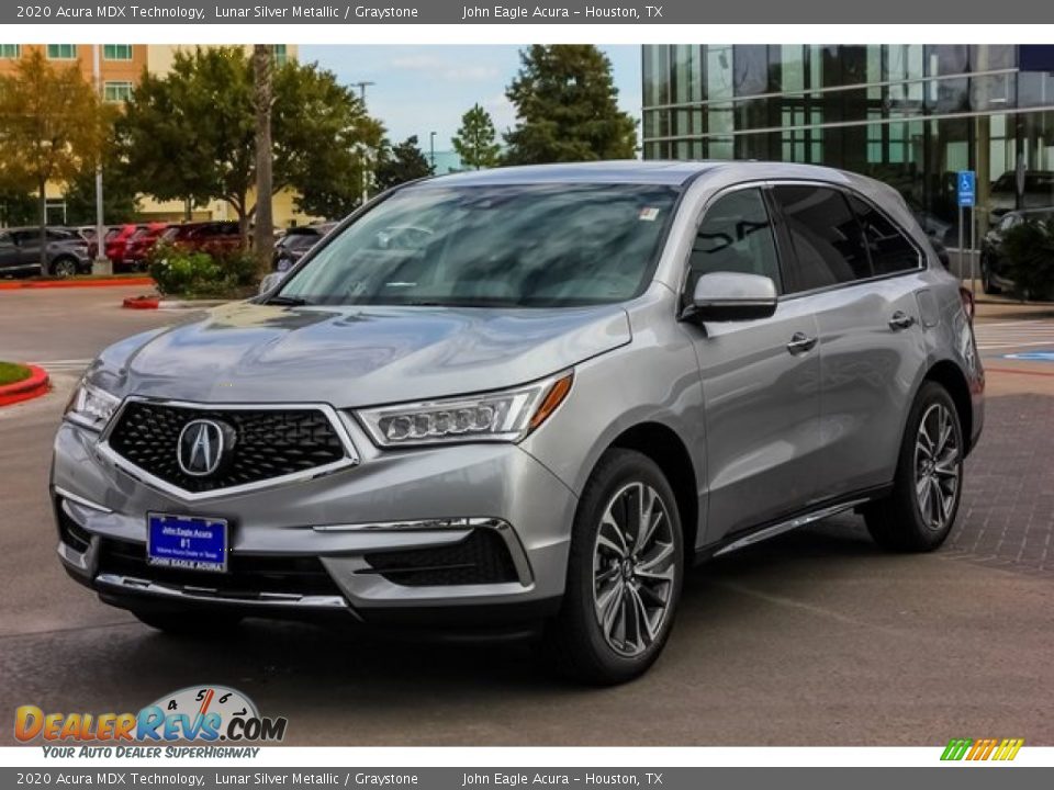 2020 Acura MDX Technology Lunar Silver Metallic / Graystone Photo #3