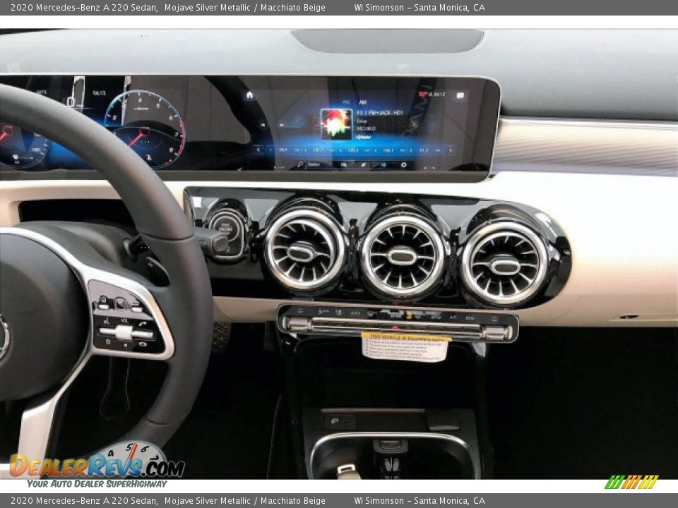 2020 Mercedes-Benz A 220 Sedan Mojave Silver Metallic / Macchiato Beige Photo #6