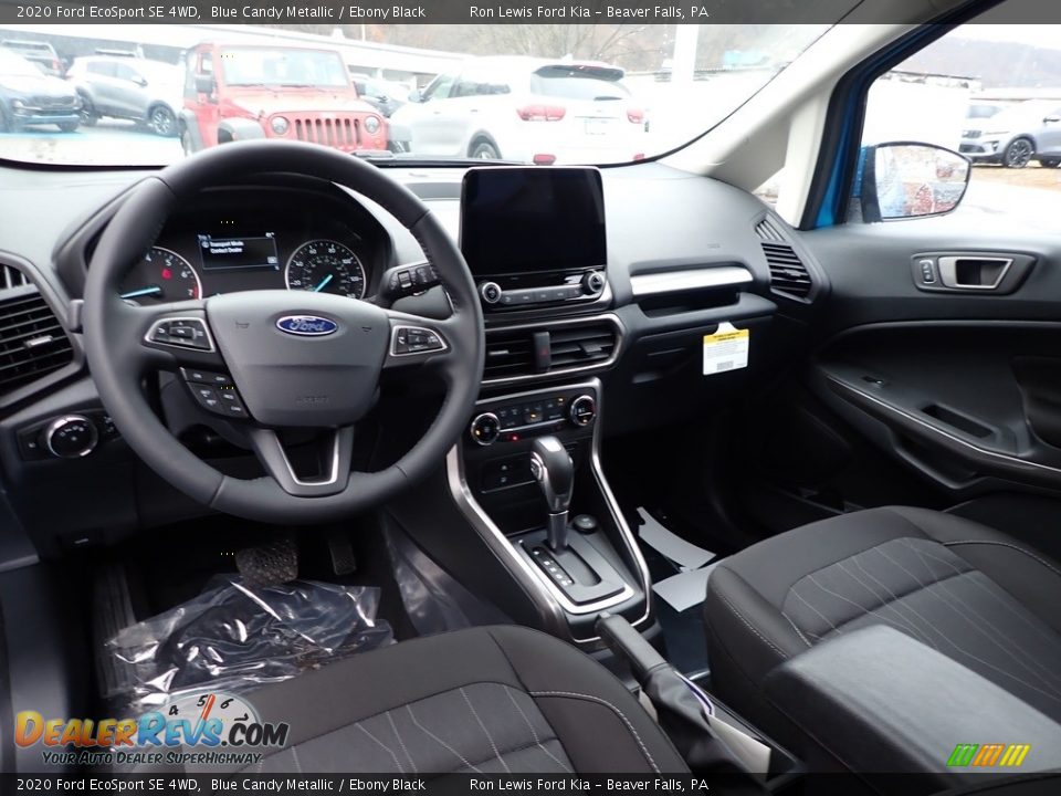2020 Ford EcoSport SE 4WD Blue Candy Metallic / Ebony Black Photo #16