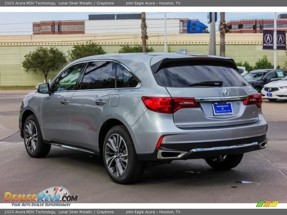 2020 Acura MDX Technology Lunar Silver Metallic / Graystone Photo #5