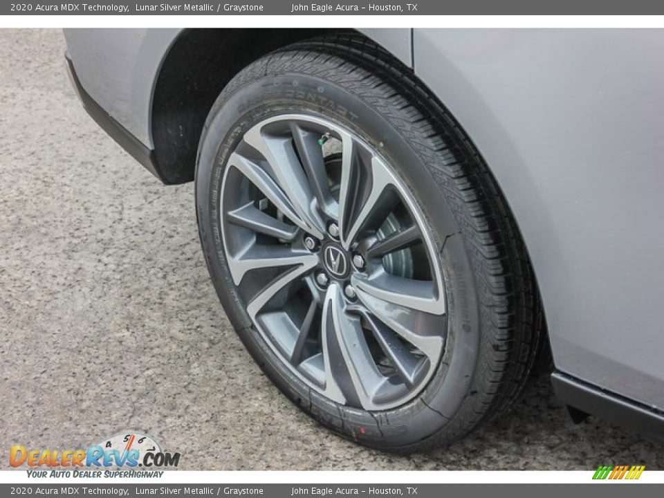 2020 Acura MDX Technology Lunar Silver Metallic / Graystone Photo #11