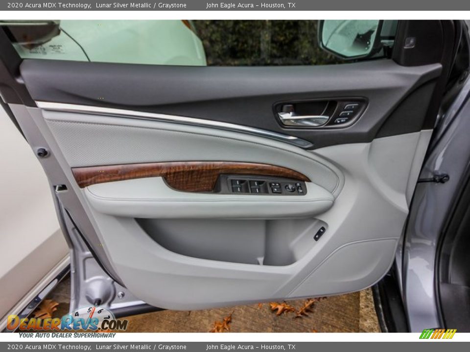 2020 Acura MDX Technology Lunar Silver Metallic / Graystone Photo #16