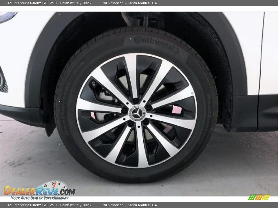 2020 Mercedes-Benz GLB 250 Polar White / Black Photo #9