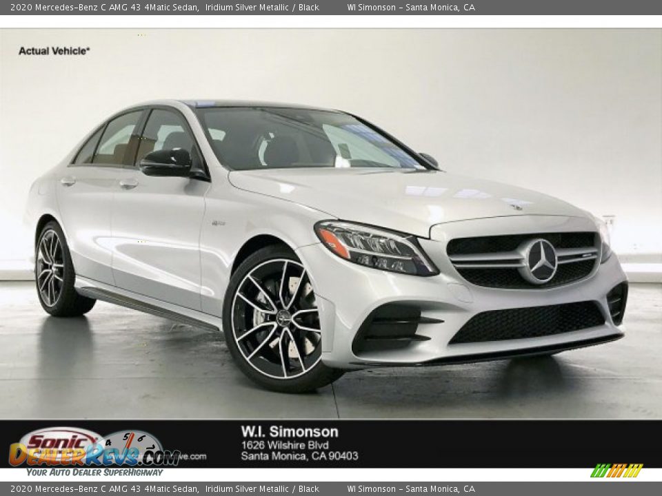 2020 Mercedes-Benz C AMG 43 4Matic Sedan Iridium Silver Metallic / Black Photo #1
