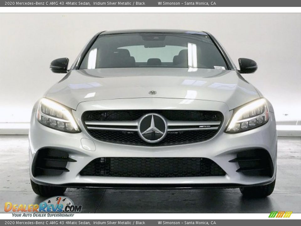 2020 Mercedes-Benz C AMG 43 4Matic Sedan Iridium Silver Metallic / Black Photo #2