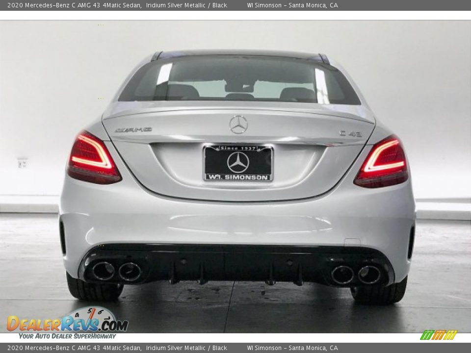 2020 Mercedes-Benz C AMG 43 4Matic Sedan Iridium Silver Metallic / Black Photo #3
