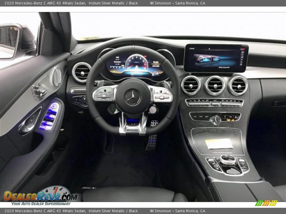 2020 Mercedes-Benz C AMG 43 4Matic Sedan Iridium Silver Metallic / Black Photo #4
