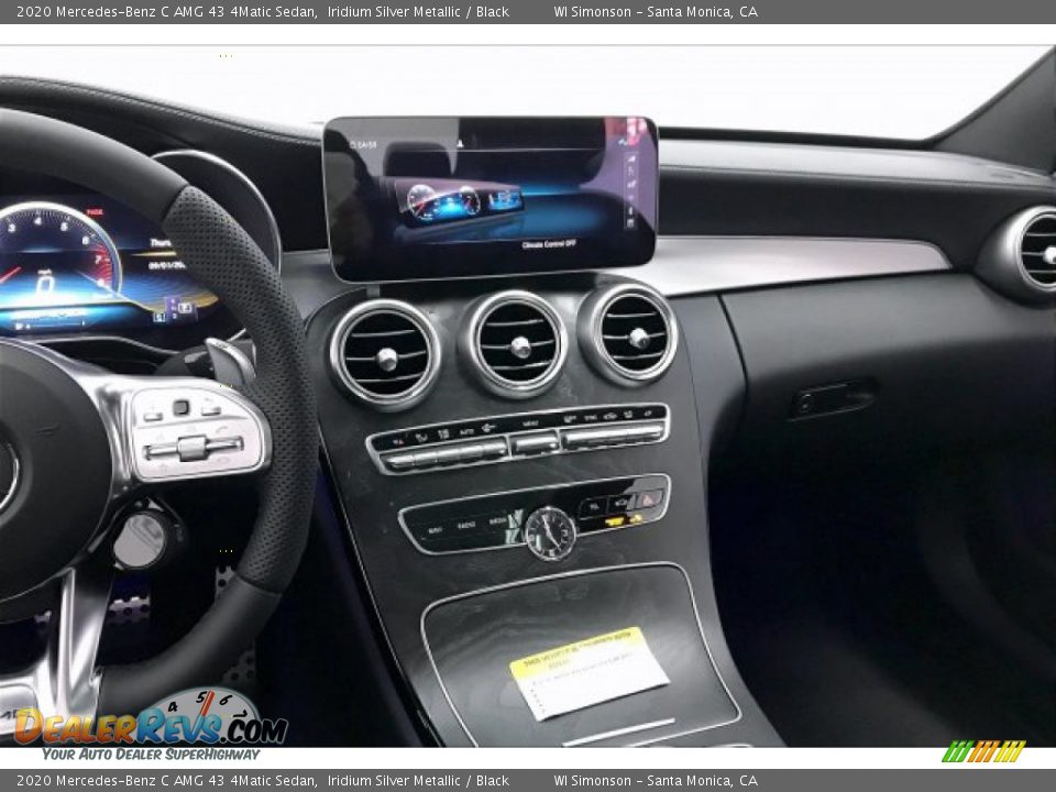 2020 Mercedes-Benz C AMG 43 4Matic Sedan Iridium Silver Metallic / Black Photo #5