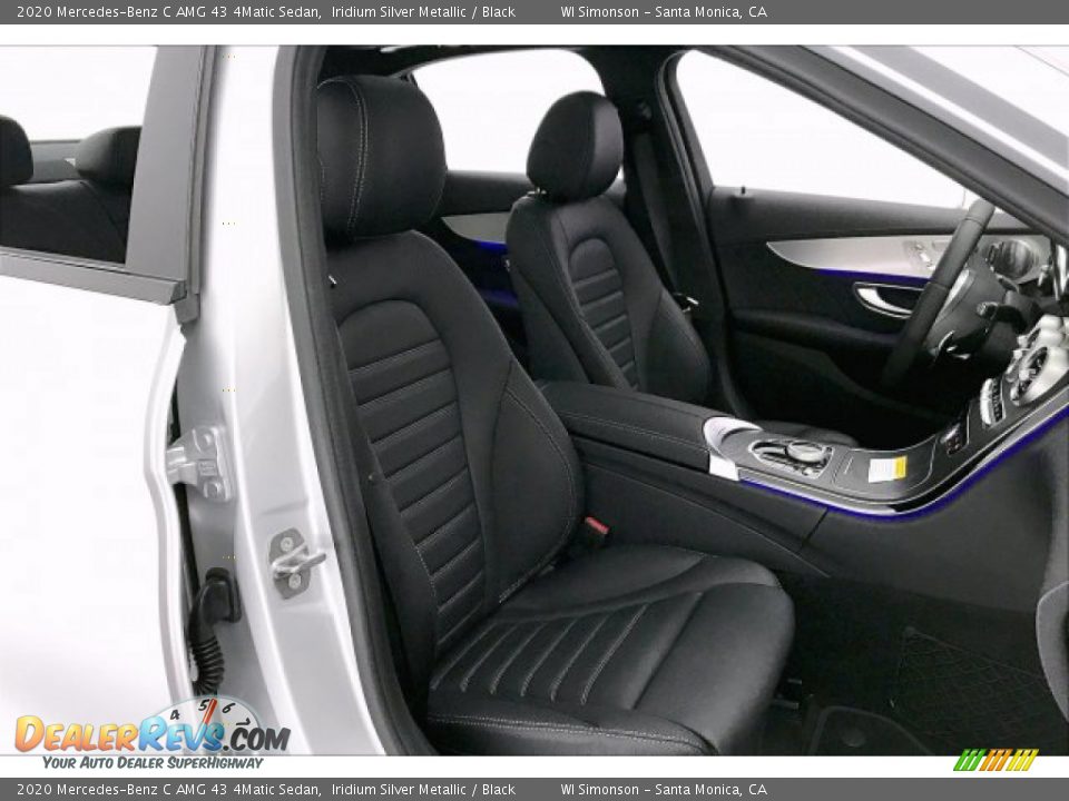 2020 Mercedes-Benz C AMG 43 4Matic Sedan Iridium Silver Metallic / Black Photo #6