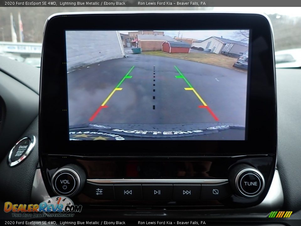 2020 Ford EcoSport SE 4WD Lightning Blue Metallic / Ebony Black Photo #19