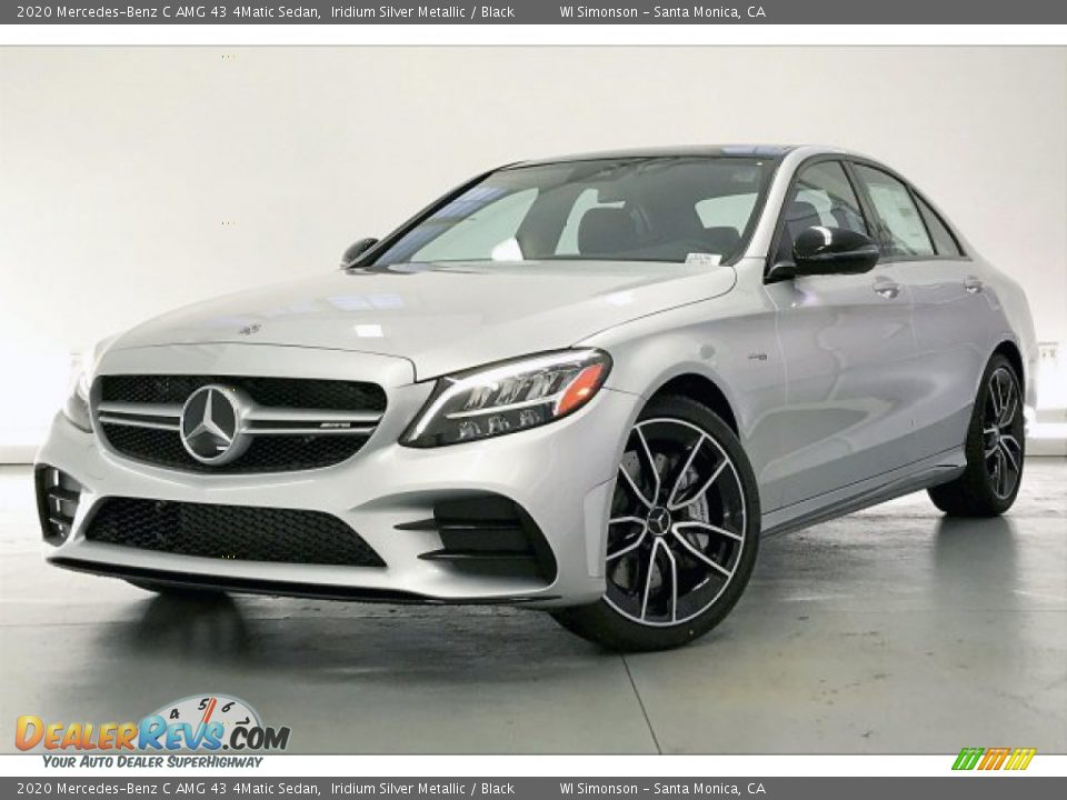 2020 Mercedes-Benz C AMG 43 4Matic Sedan Iridium Silver Metallic / Black Photo #12