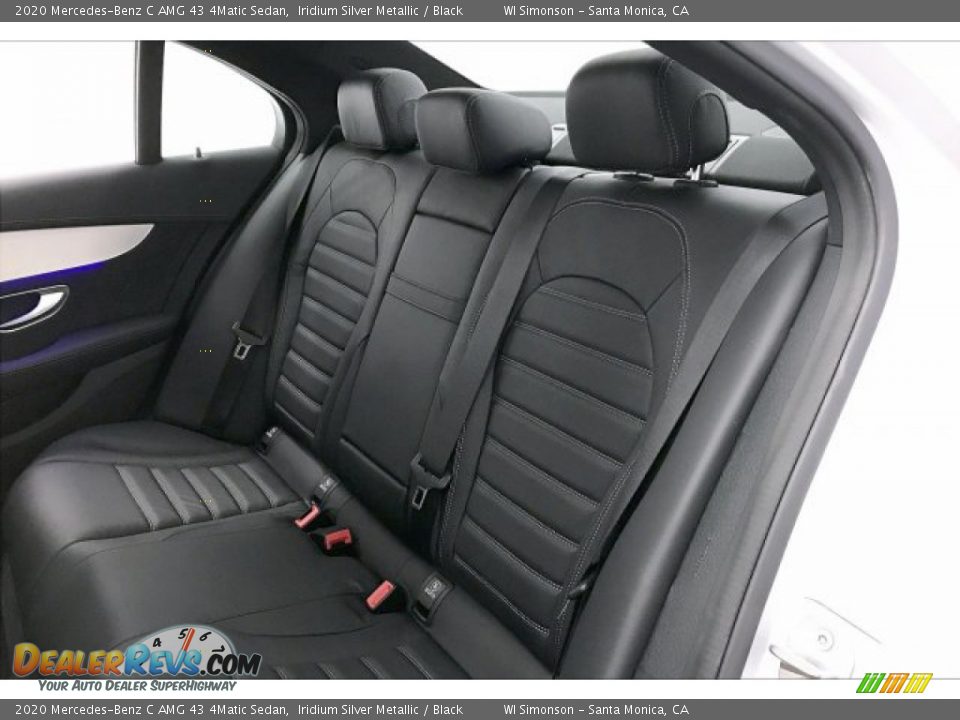 2020 Mercedes-Benz C AMG 43 4Matic Sedan Iridium Silver Metallic / Black Photo #15